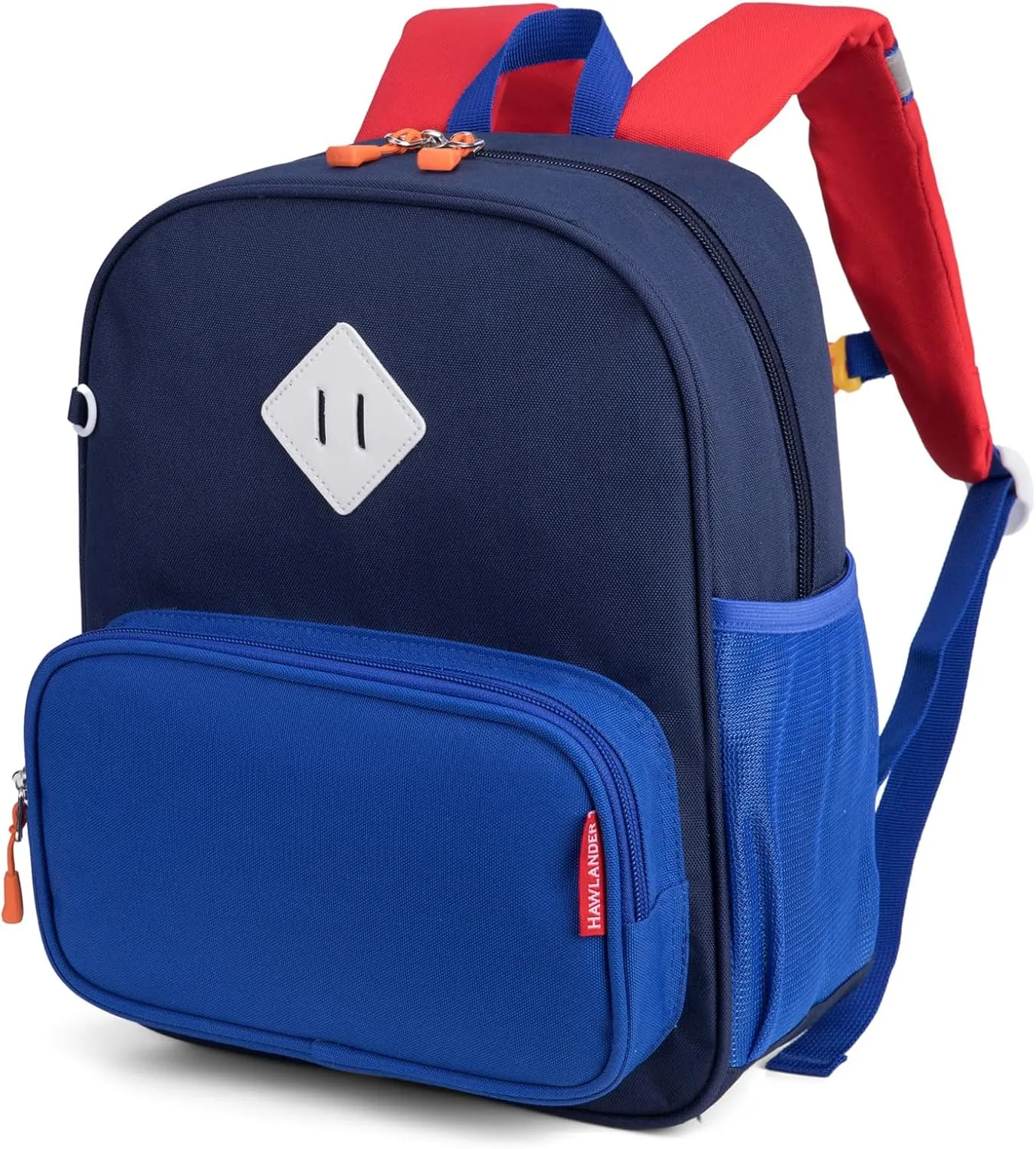 HawLander Preschool Kids Backpack, 12 inch Toddler Backpacks for Boys with Chest Strap