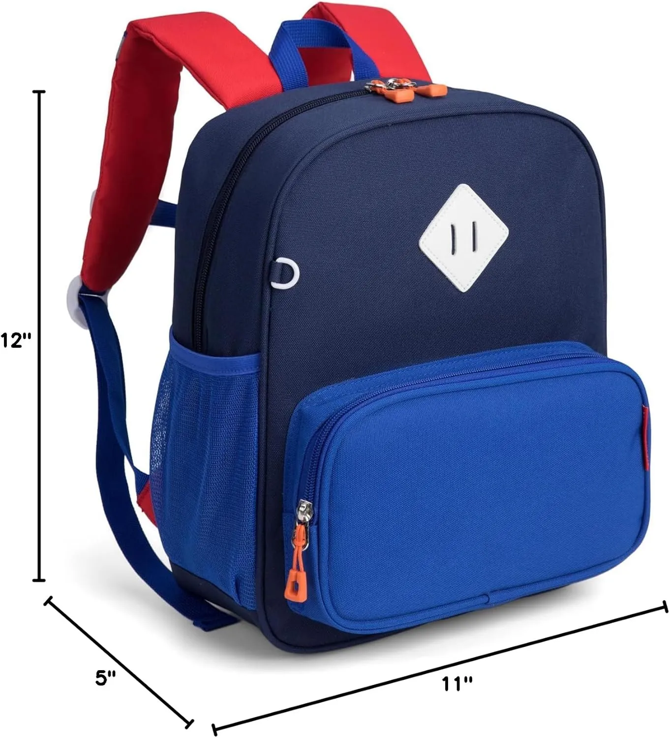 HawLander Preschool Kids Backpack, 12 inch Toddler Backpacks for Boys with Chest Strap