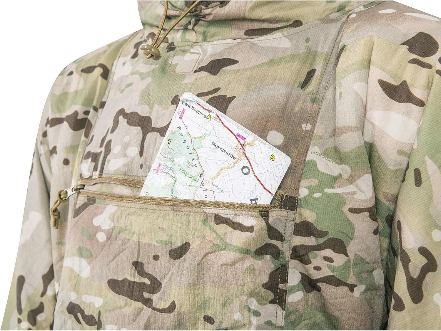 Helikon-Tex Swagman Roll Multi-Purpose Military Poncho - Emergency Poncho & Woobie Blanket & Jacket