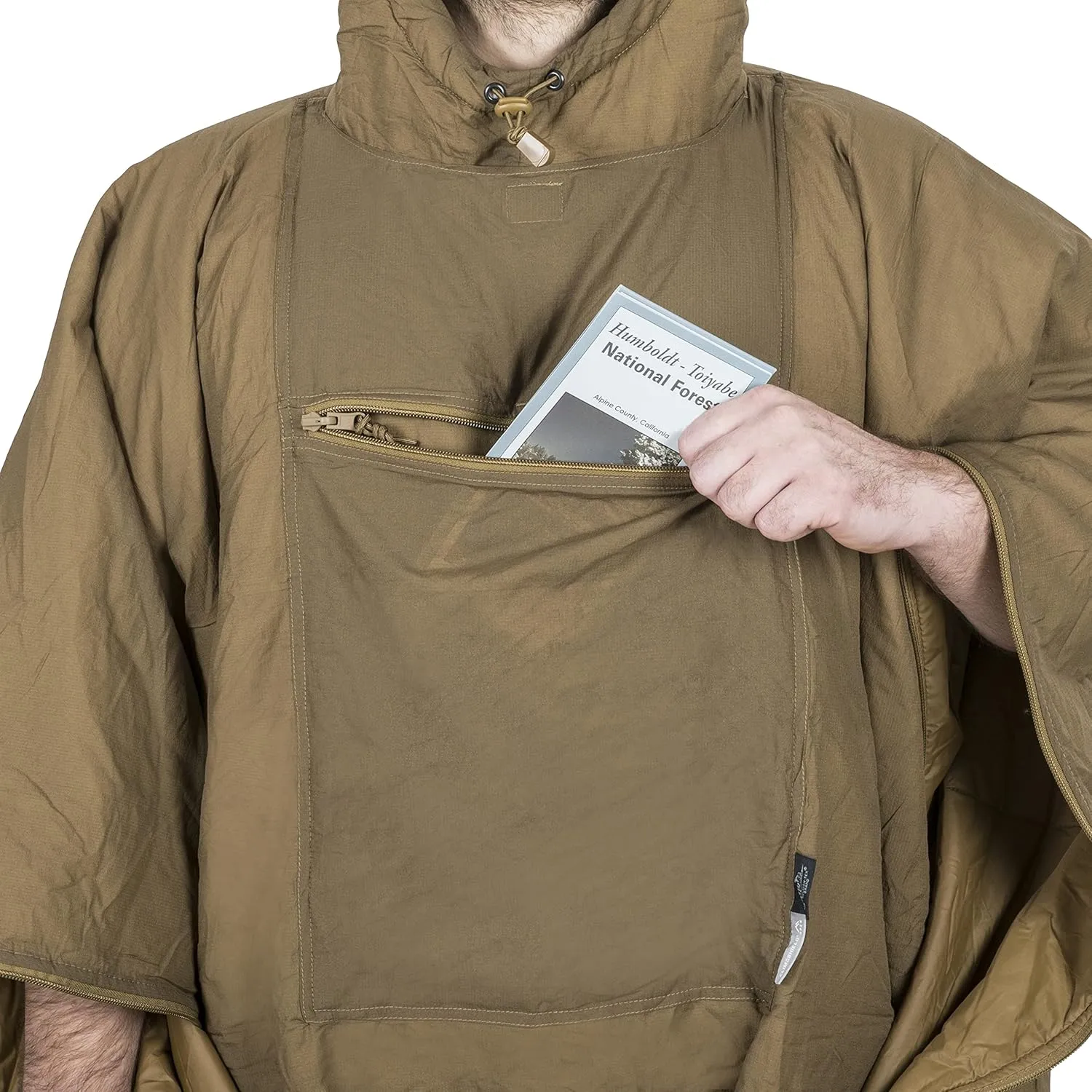 Helikon-Tex Swagman Roll Multi-Purpose Military Poncho - Emergency Poncho & Woobie Blanket & Jacket