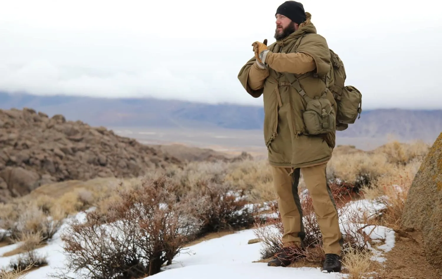 Helikon-Tex Swagman Roll Multi-Purpose Military Poncho - Emergency Poncho & Woobie Blanket & Jacket