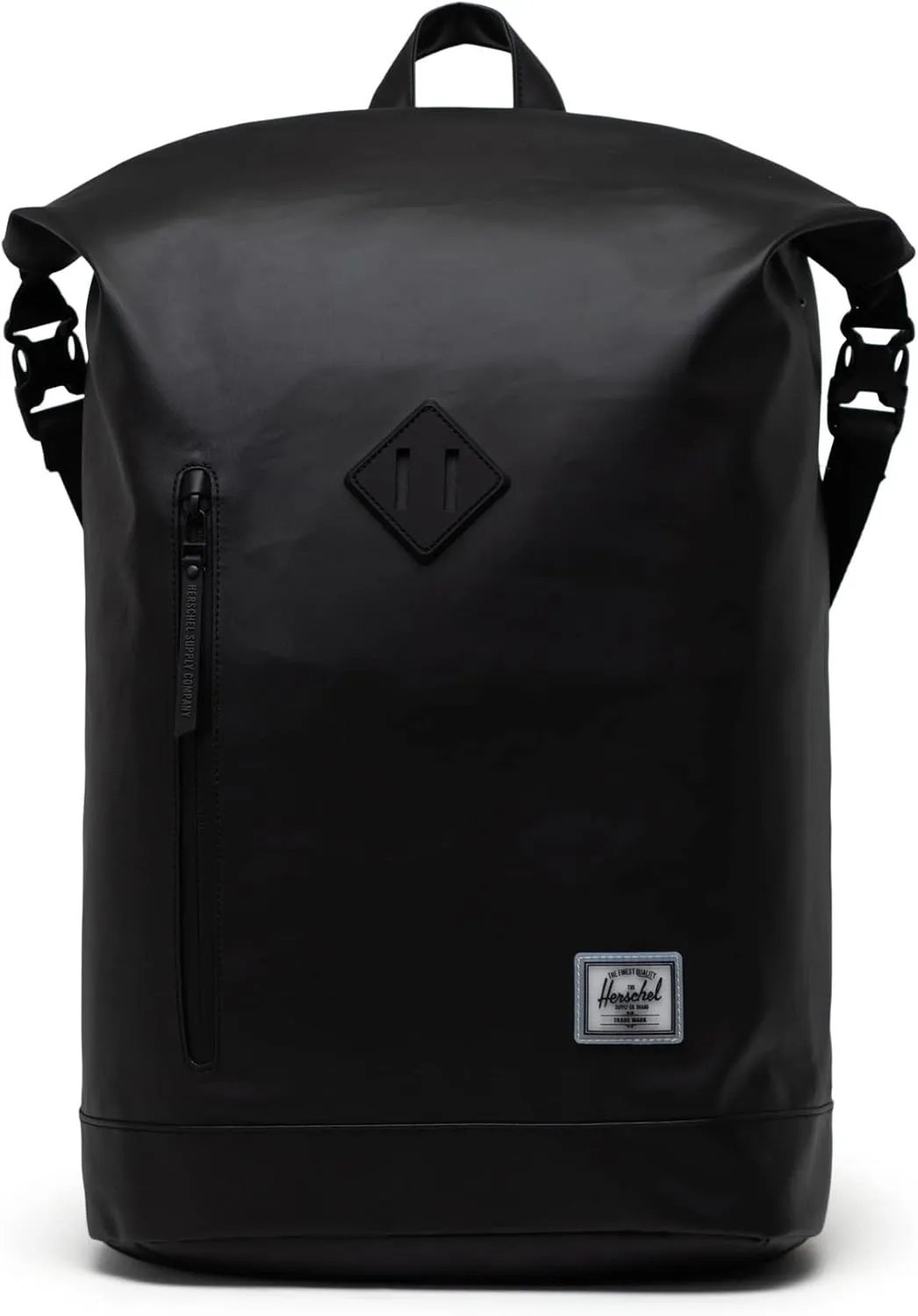 Herschel Roll Top Backpack, Black, One Size