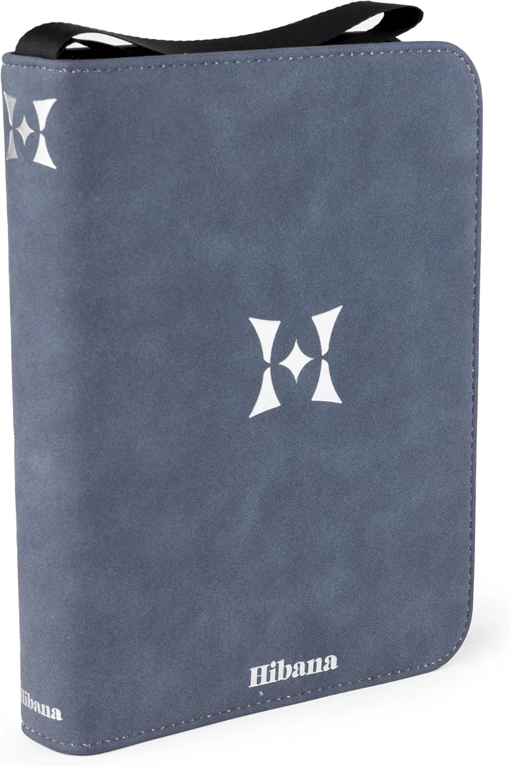 Hibana: Jewelry Storage Travel Edition - Steele - Portable Zipper Binder, Anti-Tranish Ziplock Pouches, Organization & Storage for 20pcs, 9.5x7x2