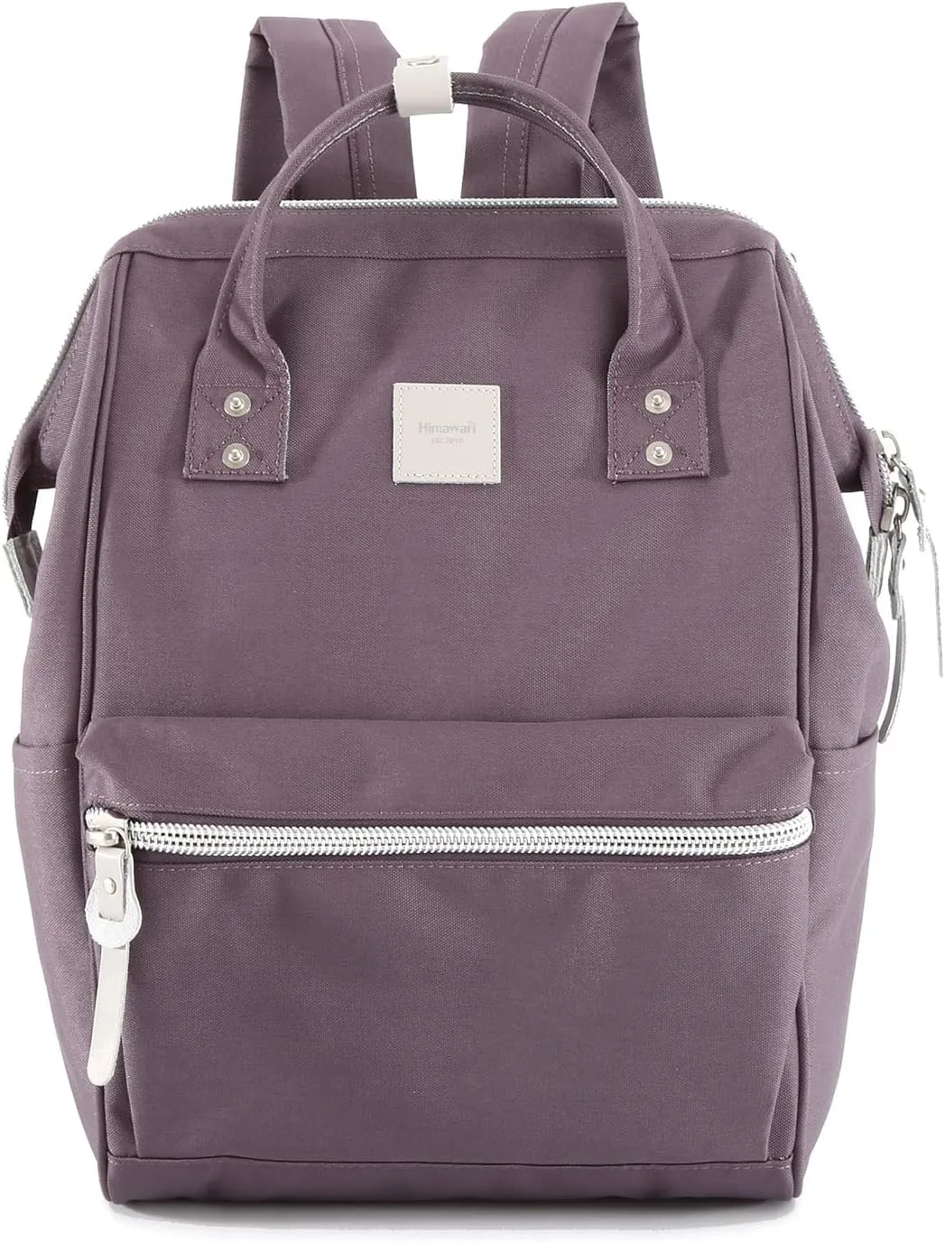 himawari Laptop Backpack for Women&Men Travel Backpack With USB Charging Port Large Business Bag Water Resistant College Bag Computer Bag Doctor Bag (1881-Violet)