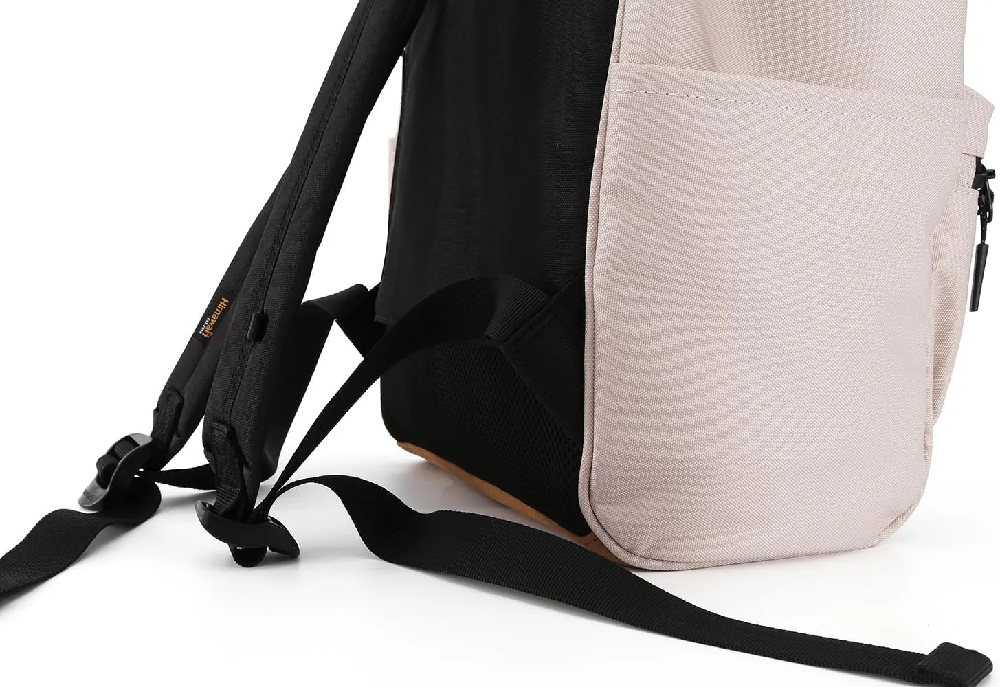 Himawari Travel School Backpack with USB Charging Port 15.6 Inch Doctor Work Bag for Women&Men College Students(124#-10# Cream, Regular)