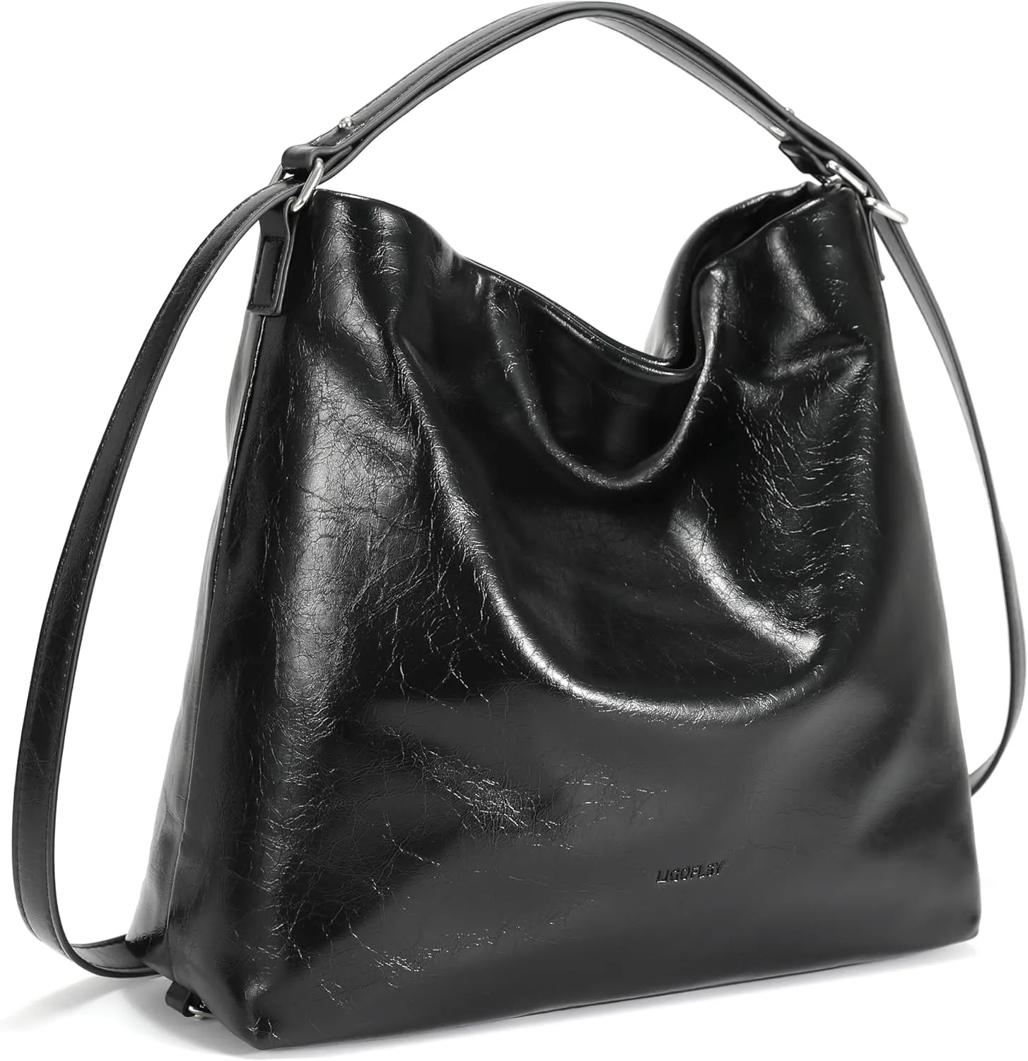 Hobo Bag for Women Vegan Leather Backpack Designer Top Handle Tote Satchel Large Soft Shoulder Purses Handbags