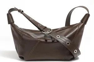 Hobo Bags for Women, Genuine Leather Crossbody Bag for Women, Slouchy Fashion Shoulder Purses