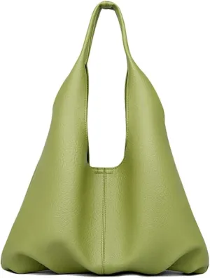 Hobo Bags Purse for Women Ultra Soft Foldable Shoulder Slouchy Handbags with wallet