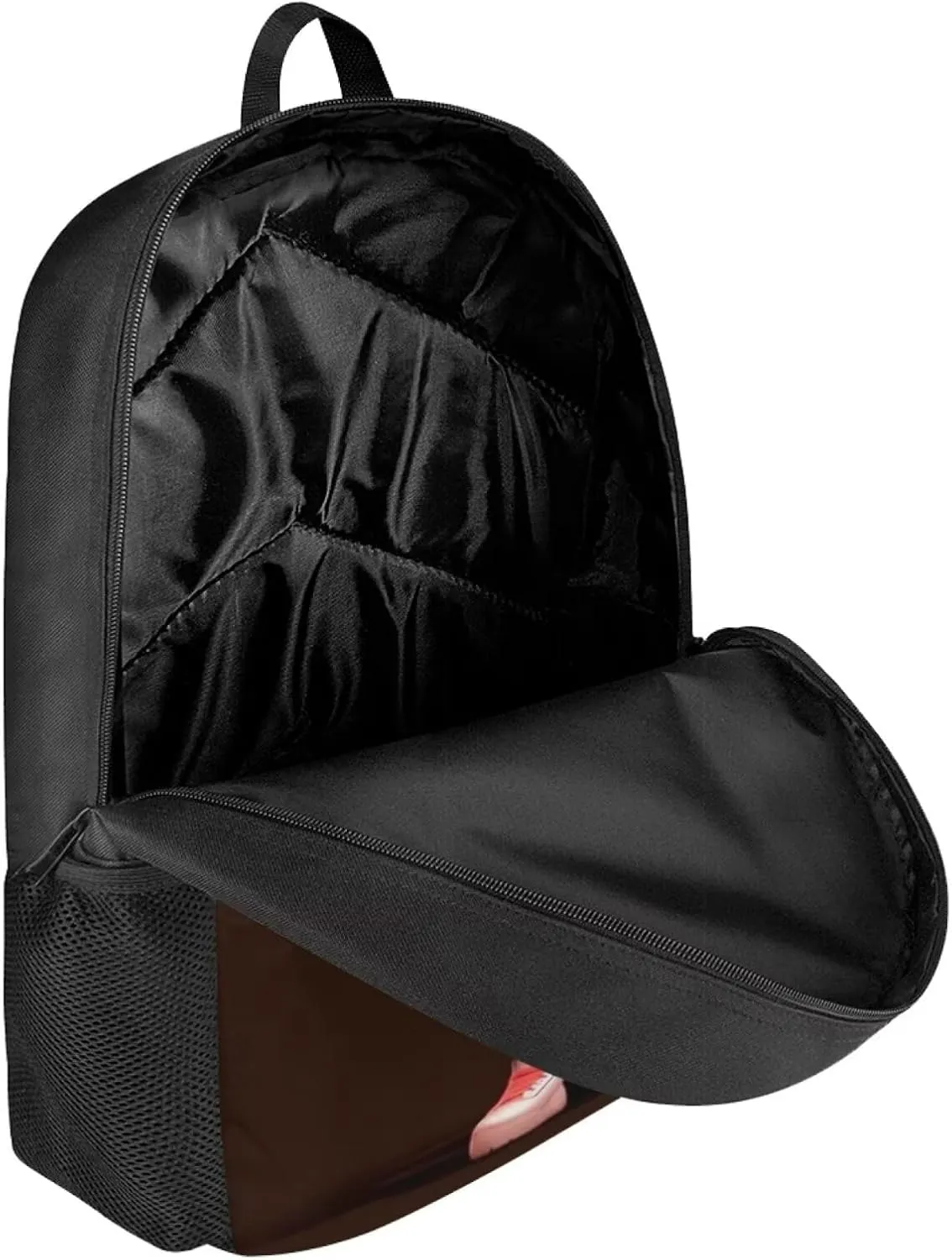 HUIACONG African Girls Kids Backpack for Girls Elementary School Bags Children Bookbag with Water Bottle Pockets, Basketball Kids Back Pack Heavy Duty Outdoor Casual Travel Hiking Daypack