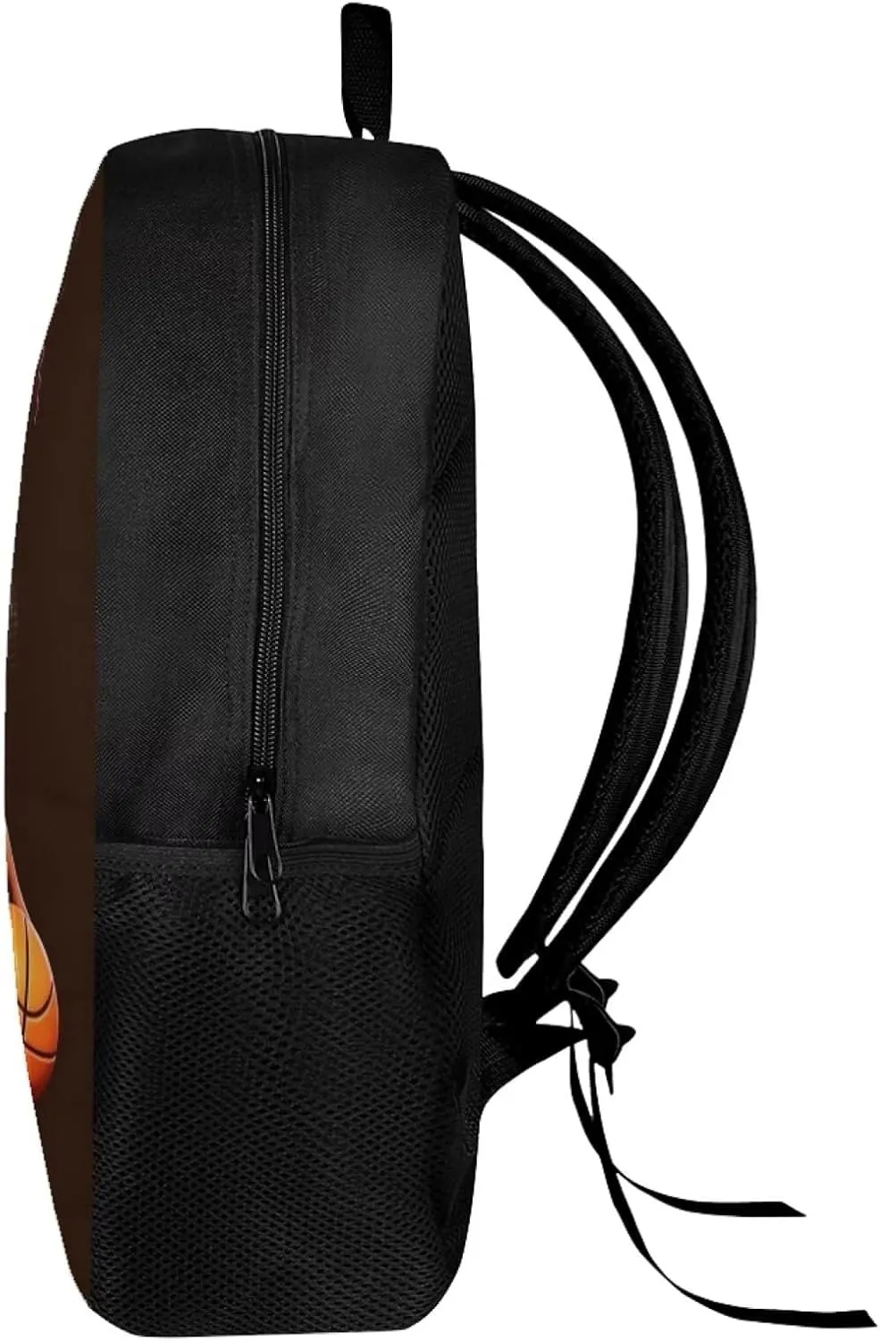 HUIACONG African Girls Kids Backpack for Girls Elementary School Bags Children Bookbag with Water Bottle Pockets, Basketball Kids Back Pack Heavy Duty Outdoor Casual Travel Hiking Daypack
