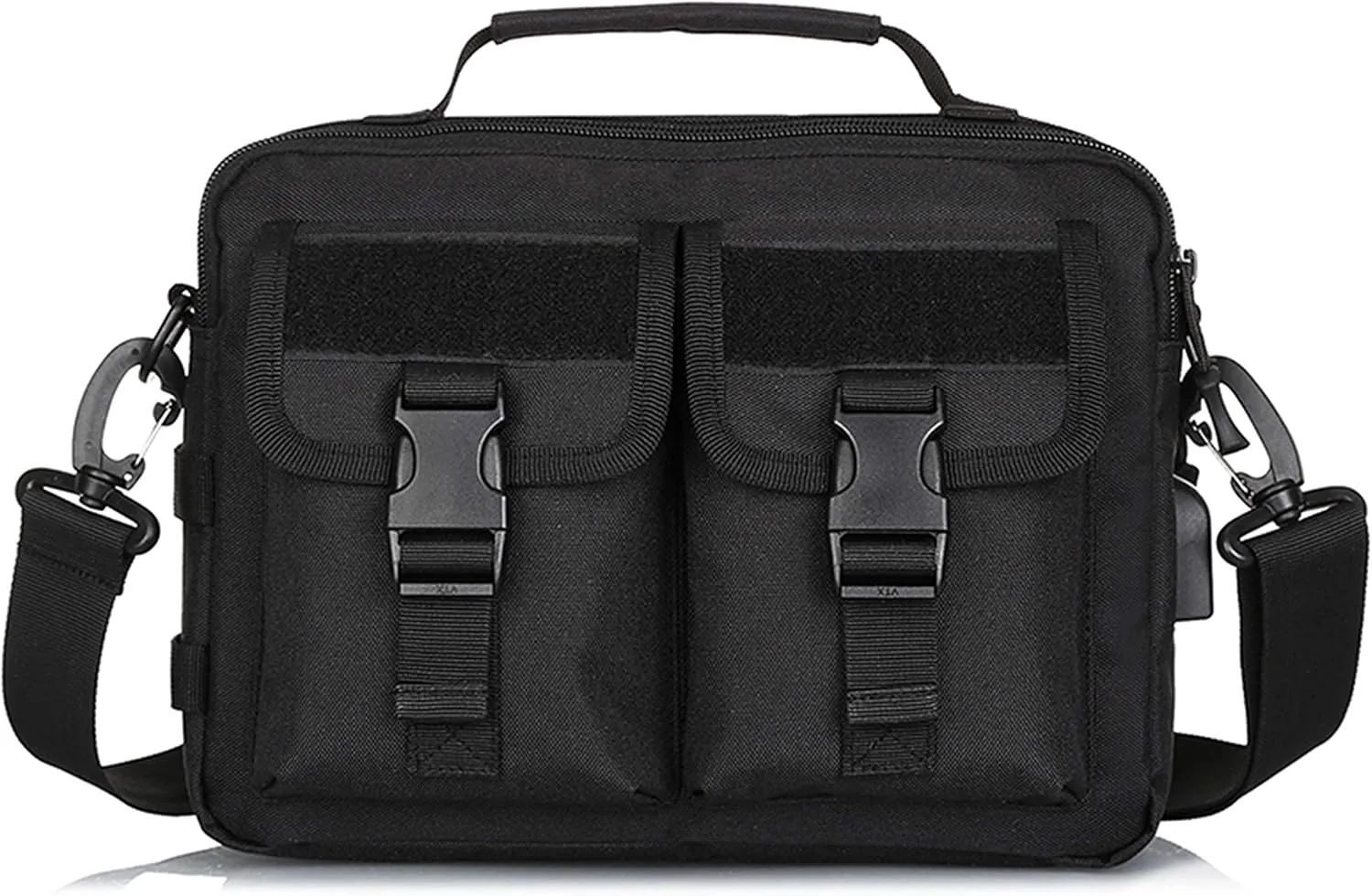 HUNTVP Tactical Messenger Bag Multifunction Nylon Shoulder Briefcase Handbags with USB Port