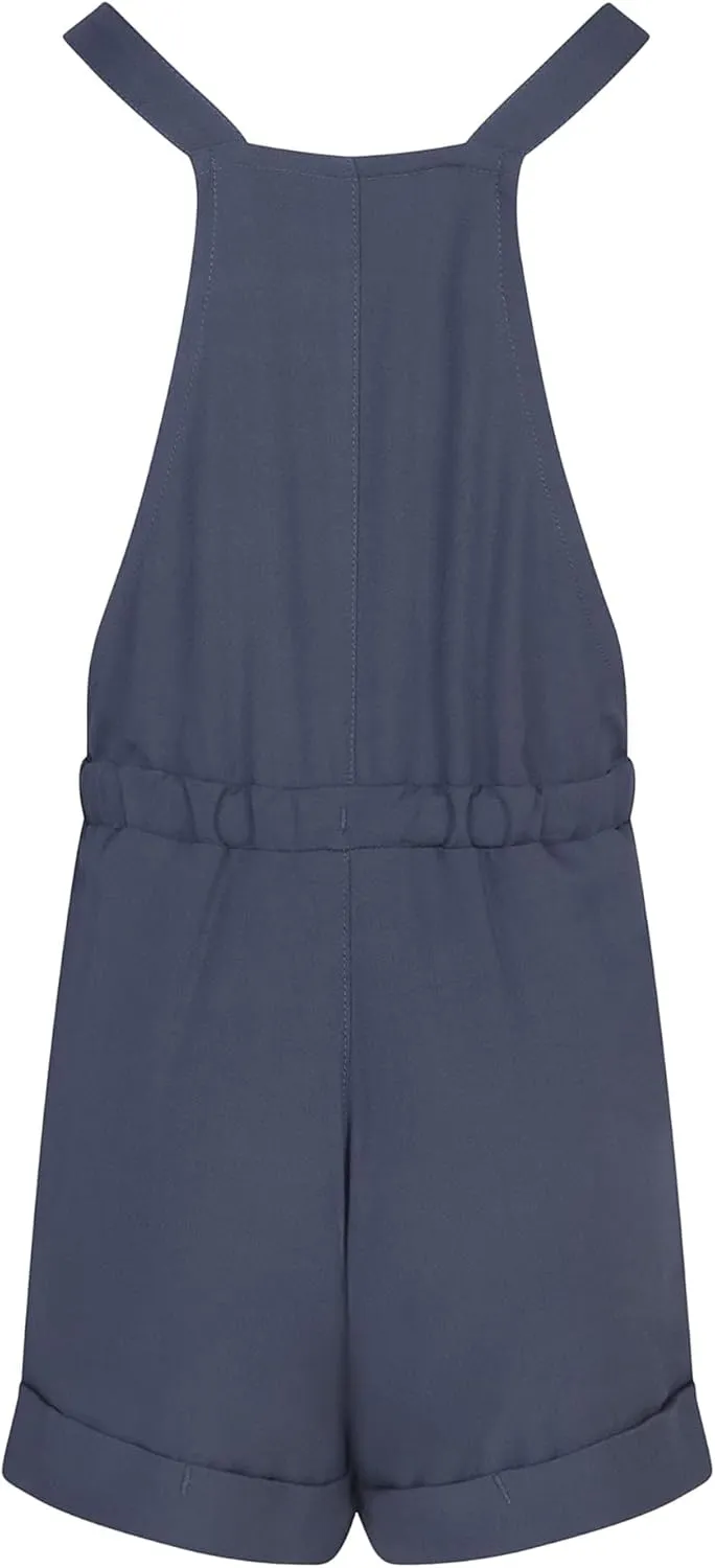 Hurley Girl's Woven Shortalls (Big Kids)