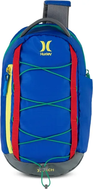Hurley Men's Crossbody Sling Bag, Hyper Cobalt, One Size