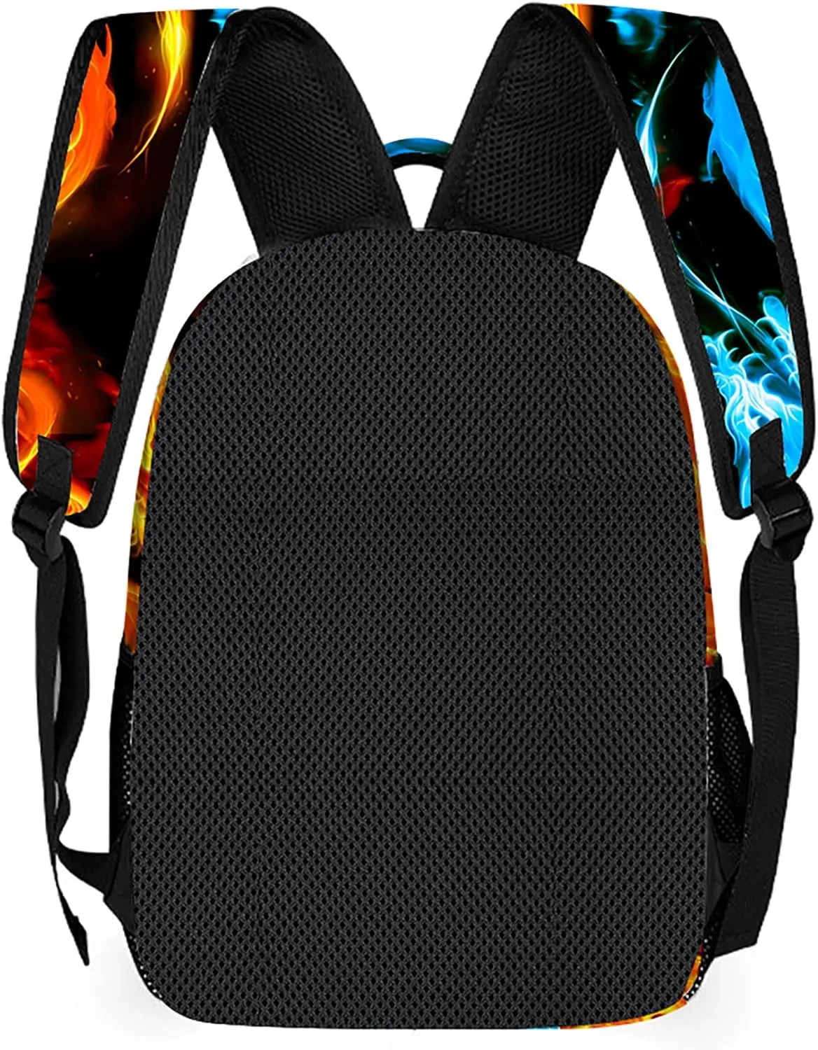 Ice & Fire Dragon Backpack, Lightweight Durable Laptop Bag 3D Printed Daypack with Multiple Pockets, Stylish Shoulders Backpack(Ice & Fire Dragon)