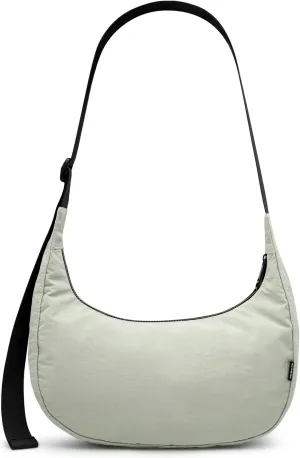 Iioscre Medium Crossbody Crescent Bag for Women Men Trendy, Nylon Crossbody Hobo Bag with Adjustable Strap and Inner Pockets.