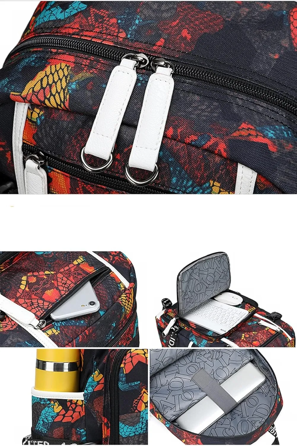 ISaikoy Anime Sword Art Online Backpack Bookbag Daypack School Bag Laptop Shoulder Bag M1