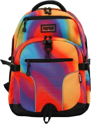 J World New York Atom Multi-Compartment Laptop Backpack, Heat, One Size