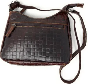 Jack Georges Voyager Woven Sophia Hobo Bag #WF215