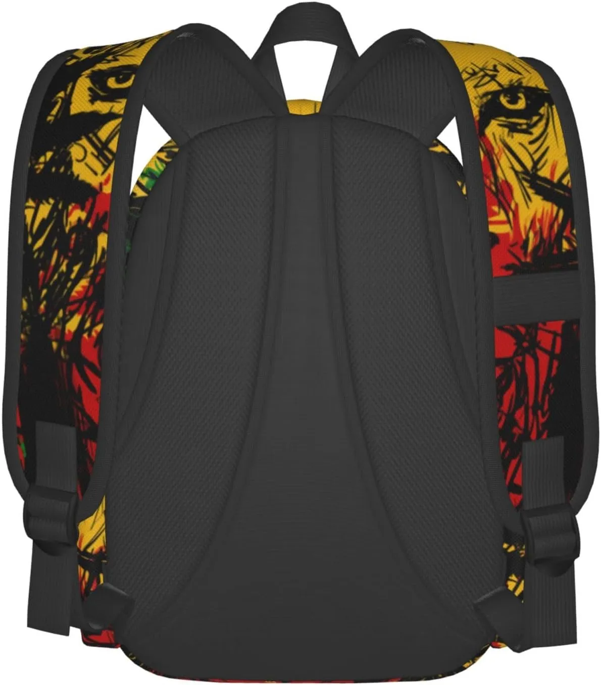 Jamaican Rasta Reggae Judah Lion Unisex Backpacks 15in Laptop Backpack Multipurpose Double Shoulder Bag For Men Women Gifts