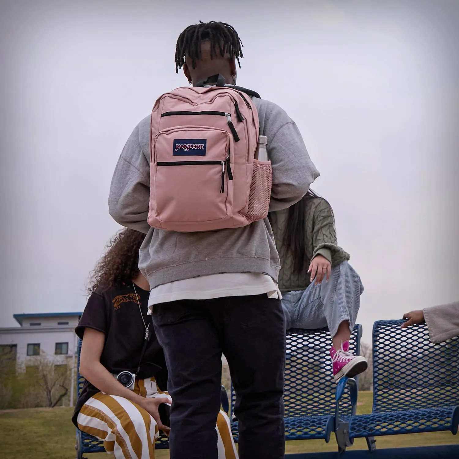 JanSport Laptop Backpack - Computer Bag with 2 Compartments, Ergonomic Shoulder Straps, 15” Laptop Sleeve, Haul Handle - Book Rucksack - Batik Wash