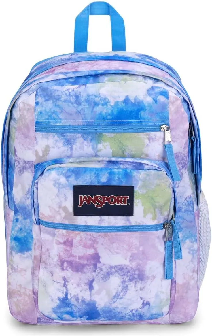 JanSport Laptop Backpack - Computer Bag with 2 Compartments, Ergonomic Shoulder Straps, 15” Laptop Sleeve, Haul Handle - Book Rucksack - Batik Wash