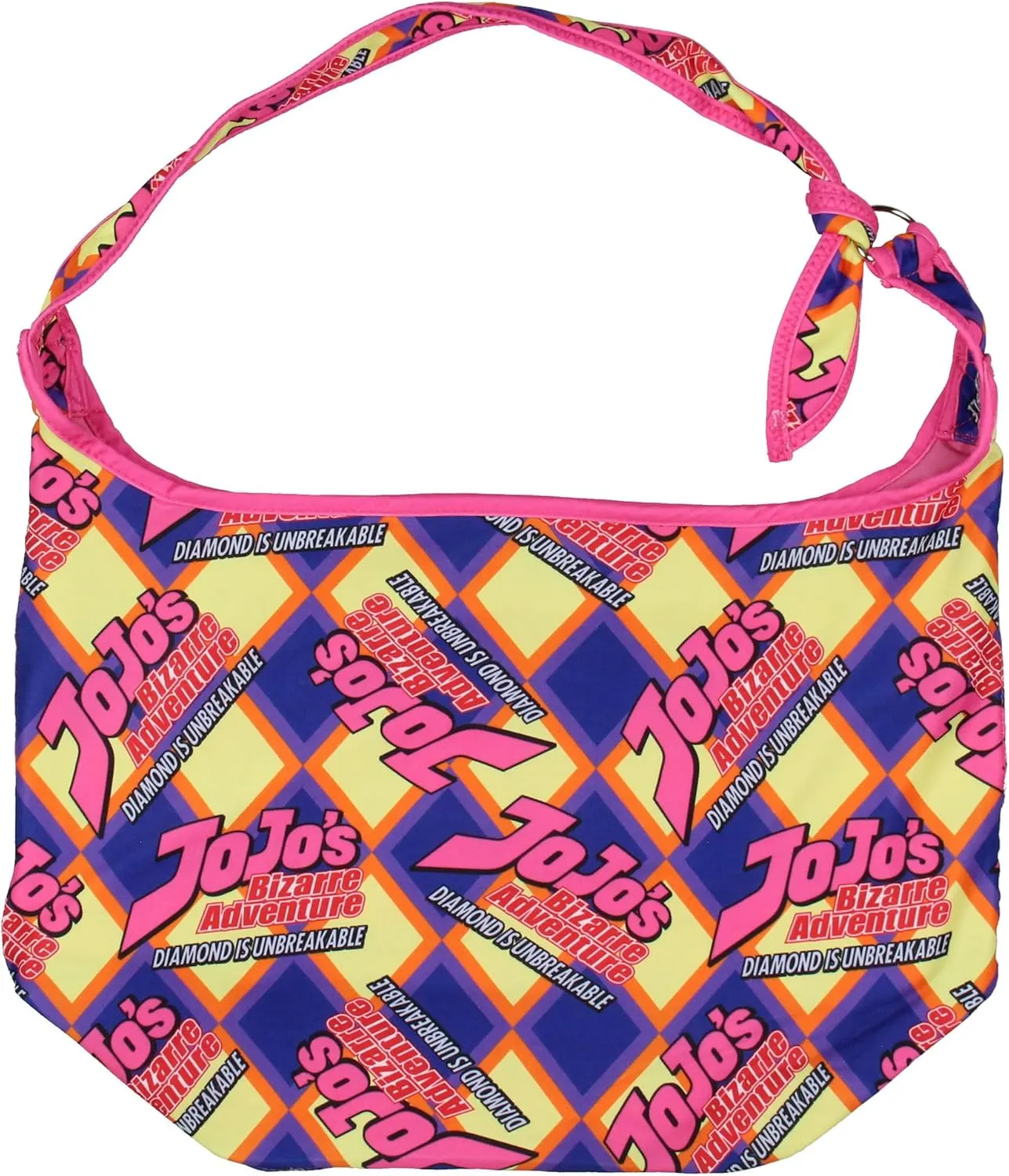 JoJo's Bizarre Adventure Manga Anime Diamond Is Unbreakable Shoulder Crossbody Hobo Bag