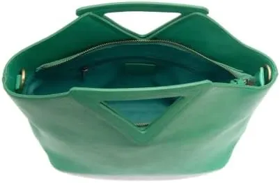 Joy Susan Women's Fashion Purse Sophie Triangle Handle Handbag