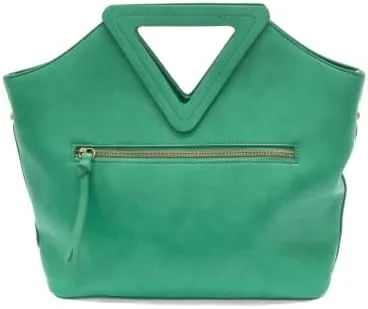 Joy Susan Women's Fashion Purse Sophie Triangle Handle Handbag