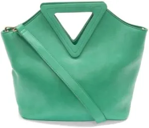 Joy Susan Women's Fashion Purse Sophie Triangle Handle Handbag