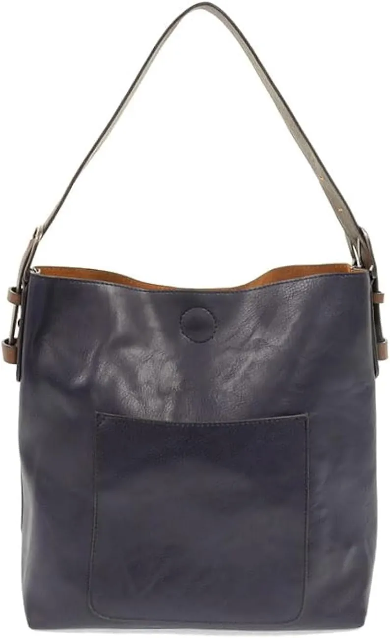 Joy Susan Womens Faux Leather: Hobo 2-in-1 Handbag