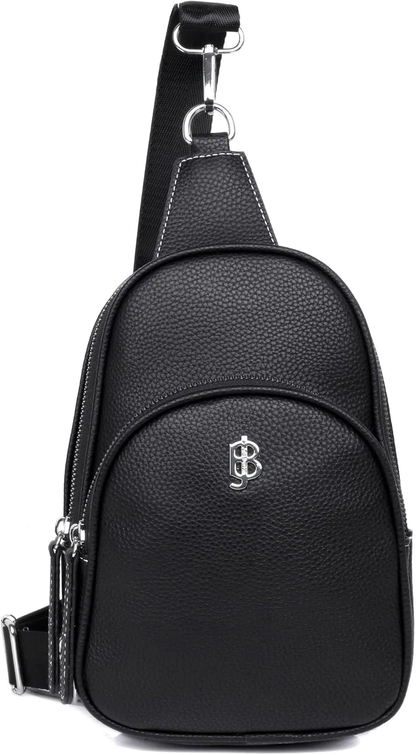 Julia Buxton Sling Bag-Vegan Leather