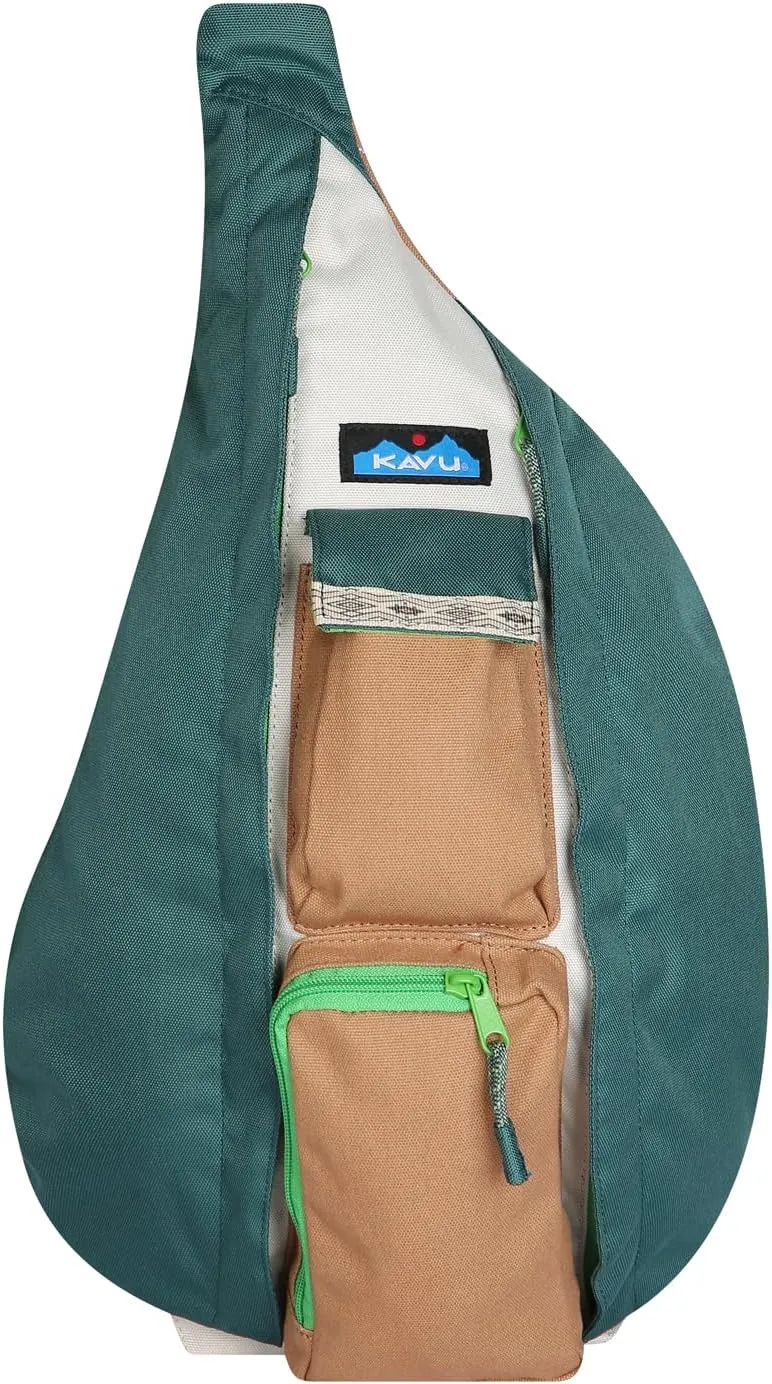 KAVU Original Rope Remix Bag Crossbody Backpack - Fun Camp