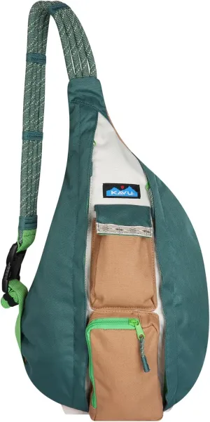 KAVU Original Rope Remix Bag Crossbody Backpack - Fun Camp