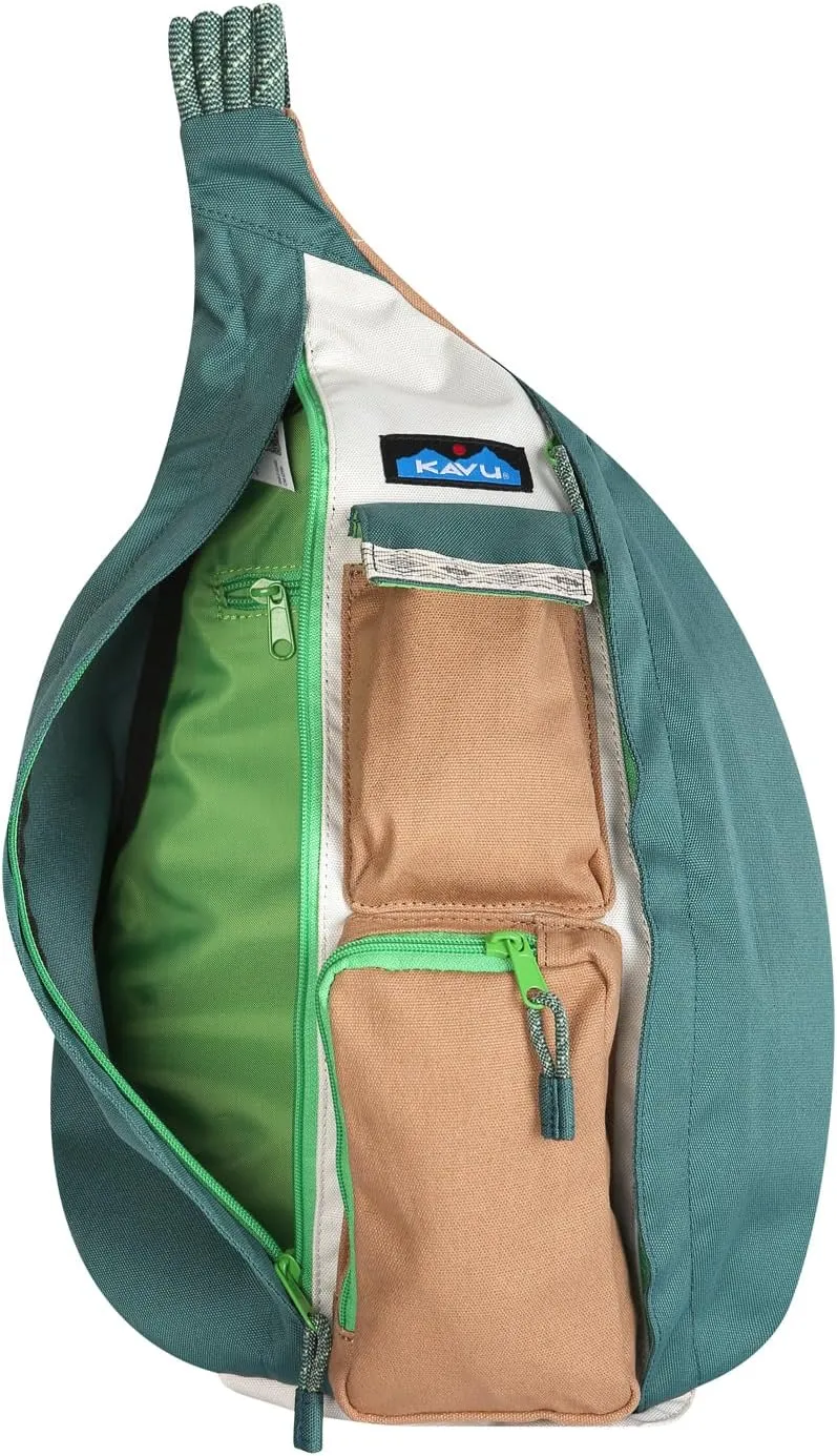 KAVU Original Rope Remix Bag Crossbody Backpack - Fun Camp