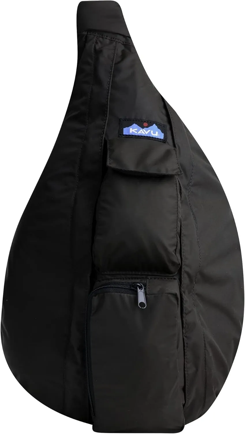 KAVU Original Rope Sack Sling Crossbody Backpack - Blackout