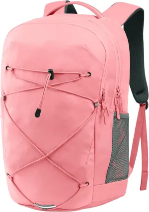 KEOFID Casual Daypacks Backpack for Men and Women, Hiking Backpack, Travel Backpack, Black Backpack for Sports, College Backpack, Water Resistant(Pink)