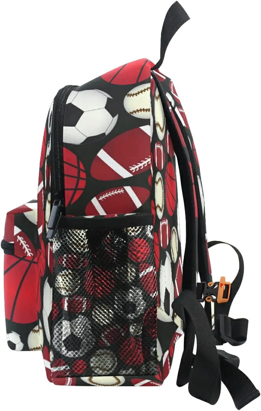 Kid's Toddler Backpack Football Basketball Baseball Sport Schoolbag for Cute Boys Girls, Daycare School Children Kindergarten Bag Preschool Nursery Travel Purse Bag