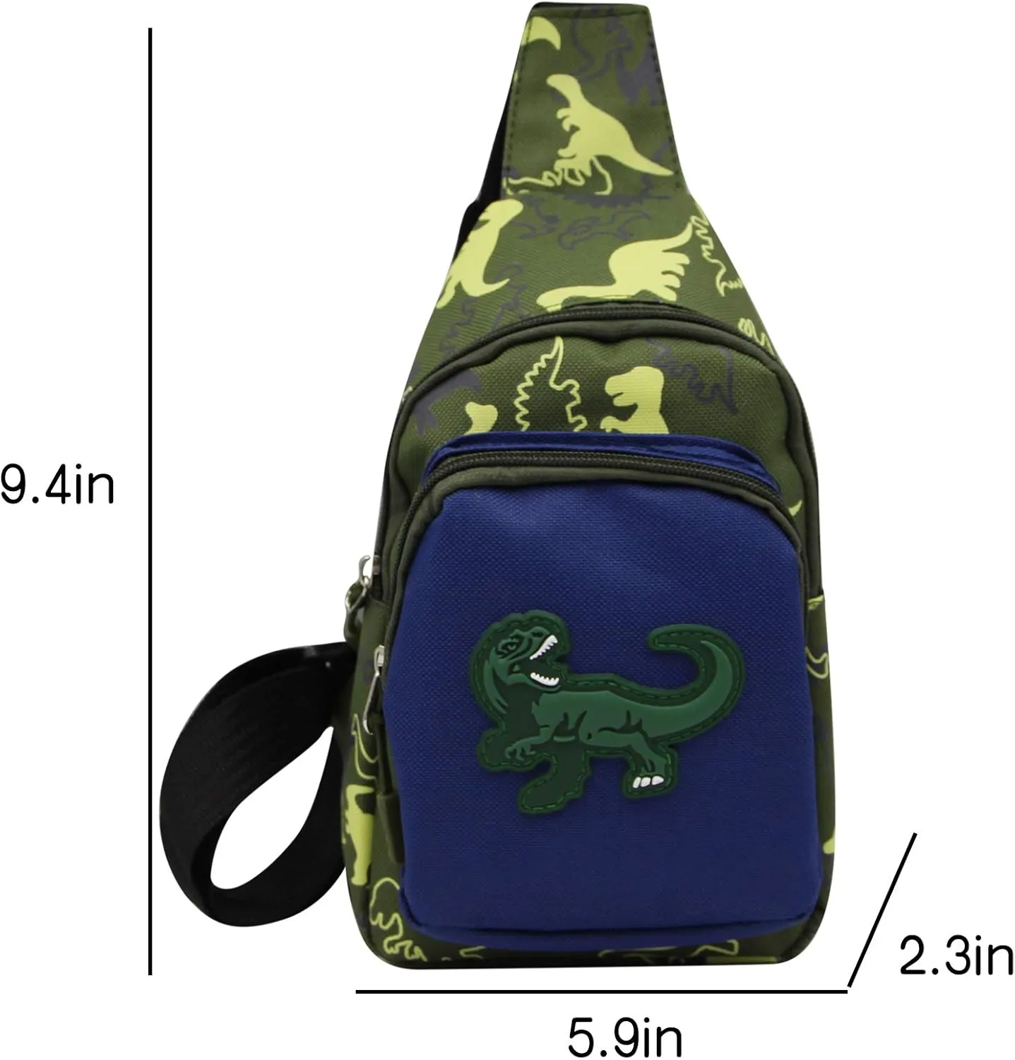 Kids Toddler Cute Cartoon Animal Sling Bag Small Crossbody Shoulder Bag Chest Bag for Boys Girls Sport Travelling Hiking