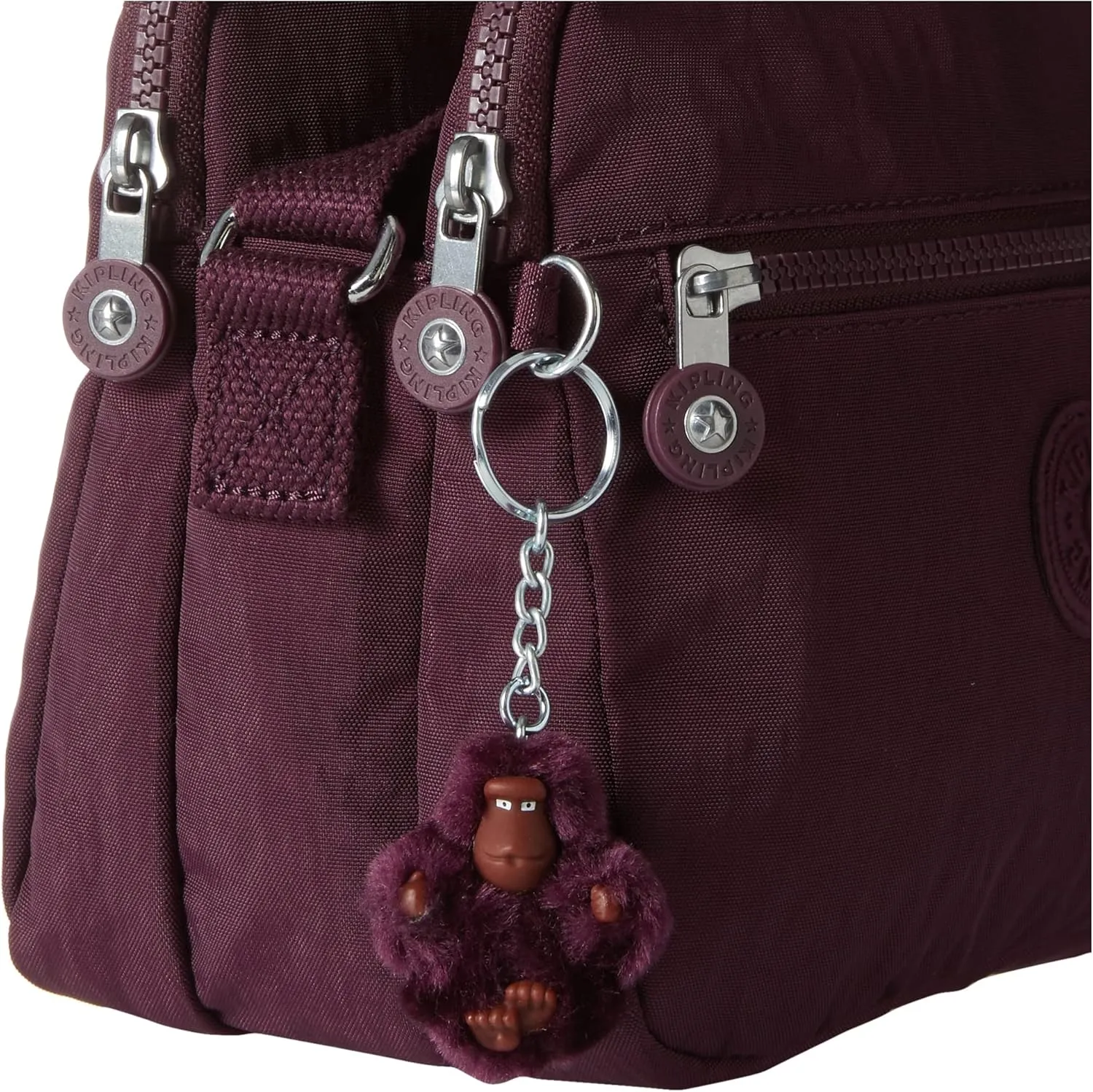 Kipling Women’s Keefe Crossbody, Lightweight Everyday Purse, Nylon Shoulder Bag