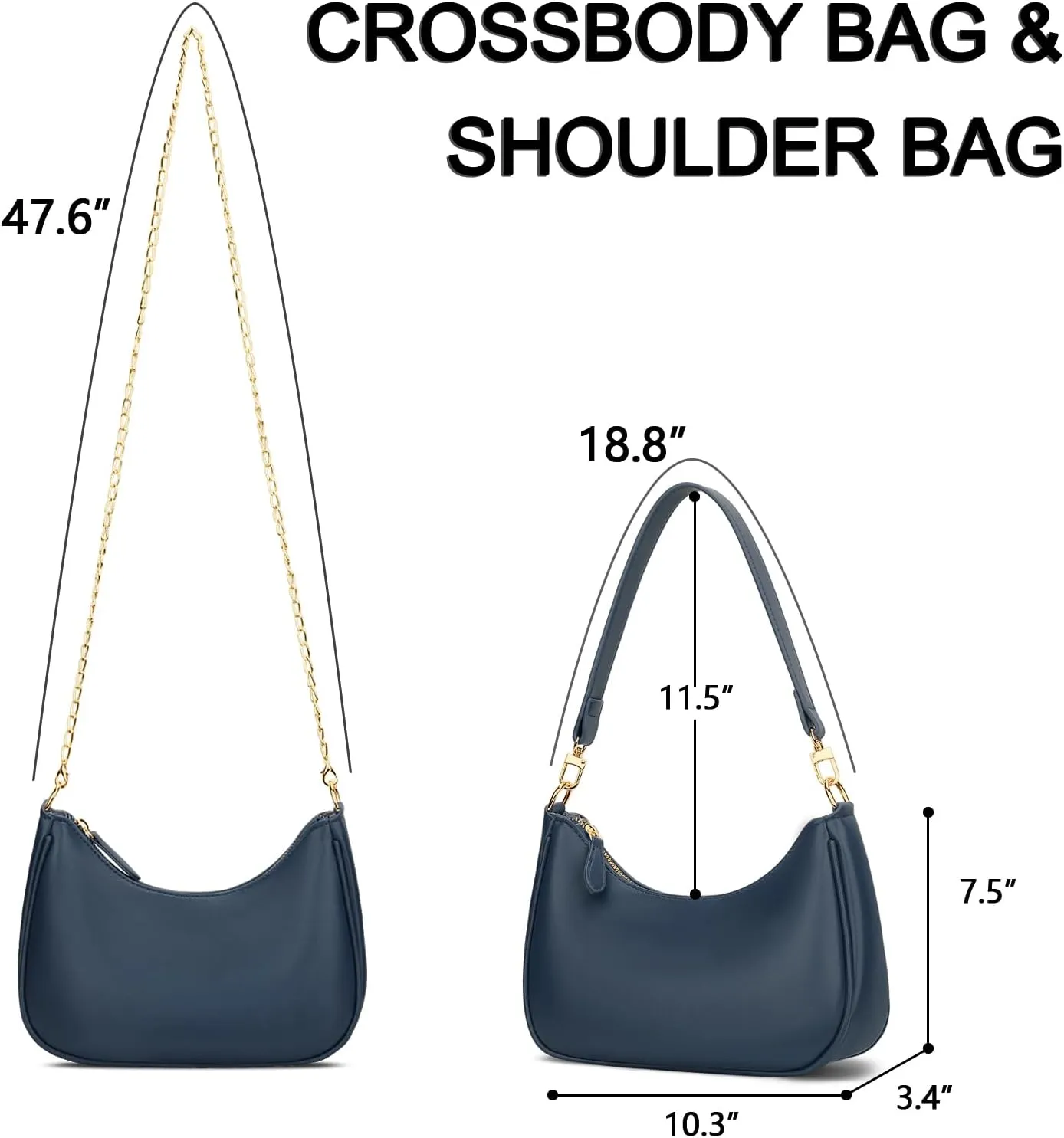 KKXIU Shoulder Bag for Women Cute Hobo Purses and Handbags Retro Clutch Underarm Purse