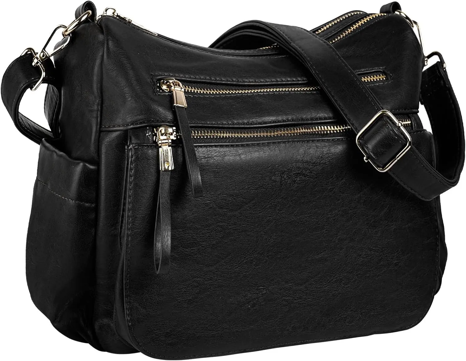 KOGTLA Women's Crossbody Shoulder Bag Roomy Multi Pockets Purse Handbag Travel Satchel Hobo Messenger Bag