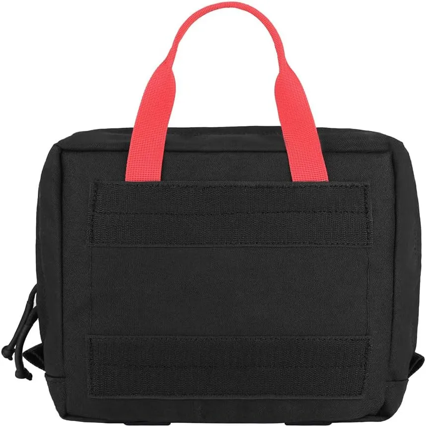 KRYDEX Clear Top Insert Bag with Hook Panel Tactical Packing Cube Travel Organizer Bag (Large)