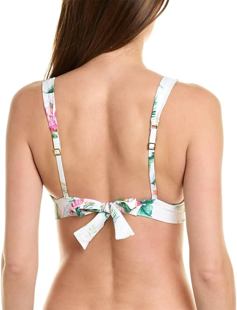 La Blanca Women's Standard Over The Shoulder Triangle Swimsuit Top