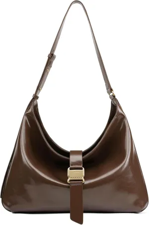 LA FESTIN Leather Large Hobo Bag for Women, Crossbody Purse & Cute Handbag