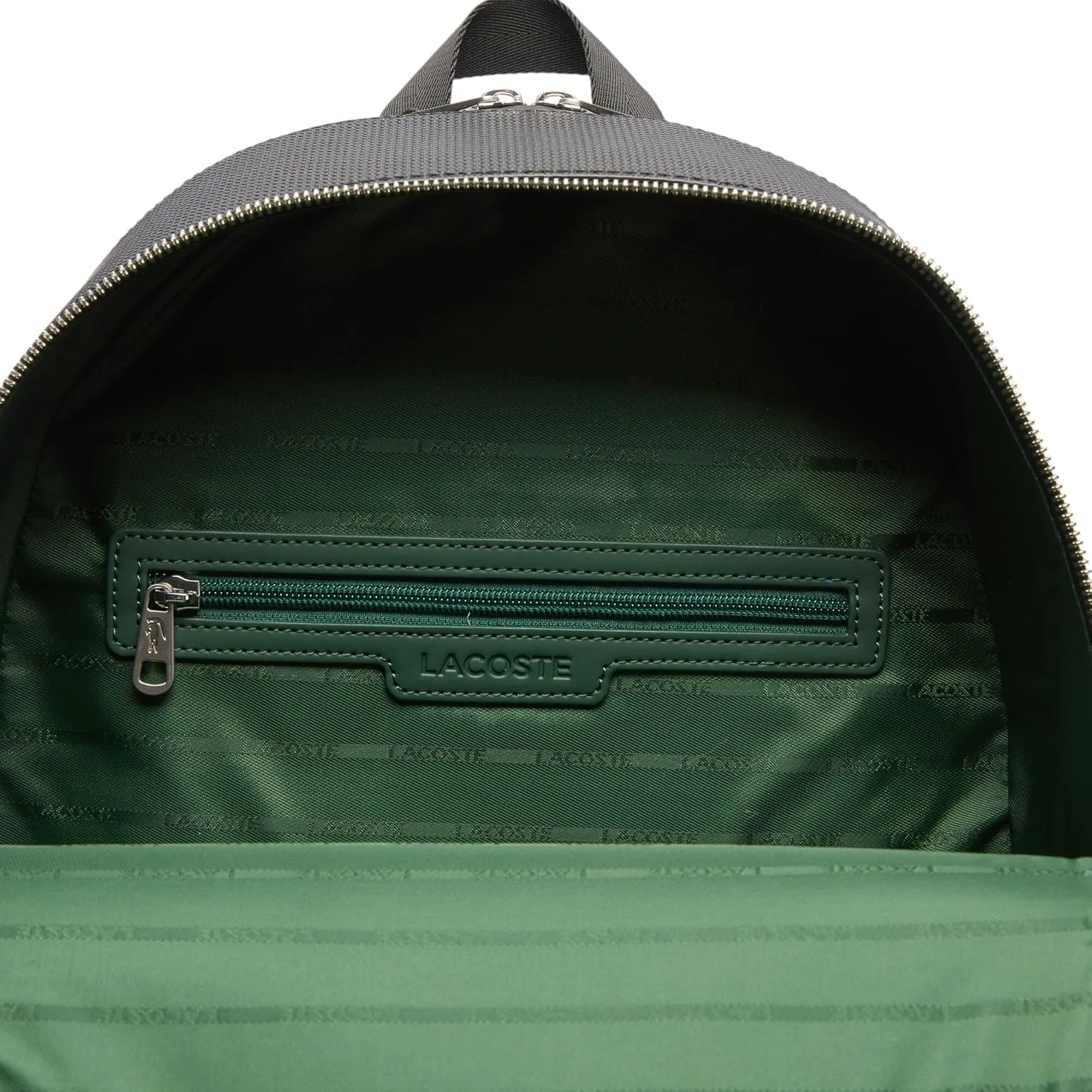 Lacoste Men's Chantaco Backpack, Black on Black, One Size