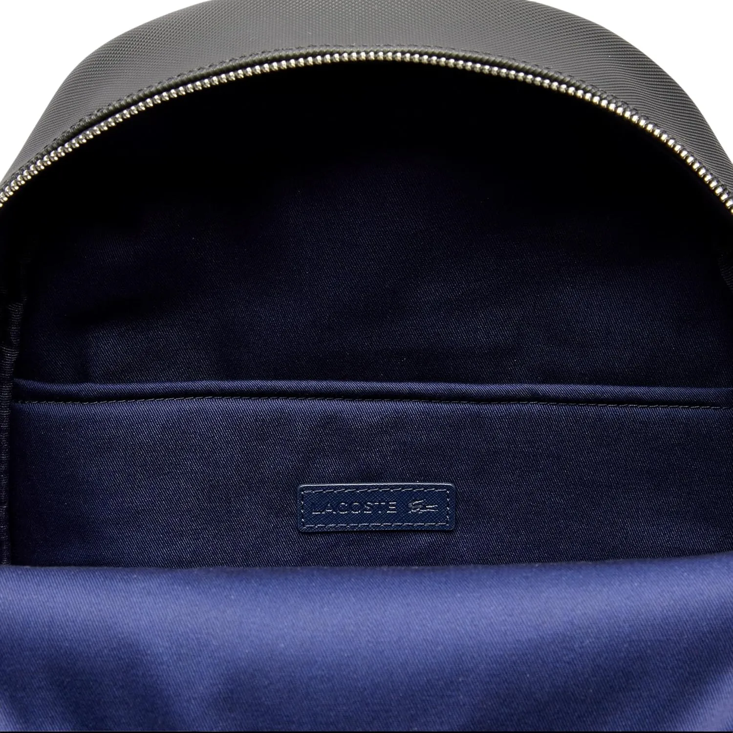 Lacoste Men's Classic Petit Pique Backpack, Black, One Size