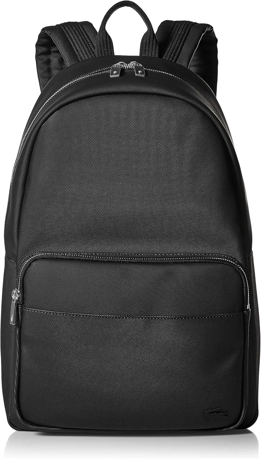 Lacoste Men's Classic Petit Pique Backpack, Black, One Size