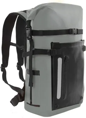 LANGWEI Waterproof Dry Bag Backpack, 30L Diving Equipment Dry and Wet Separation Bag, Float Roll Top Waterproof Duffel for Swim Beach Kayaking Boating Rafting