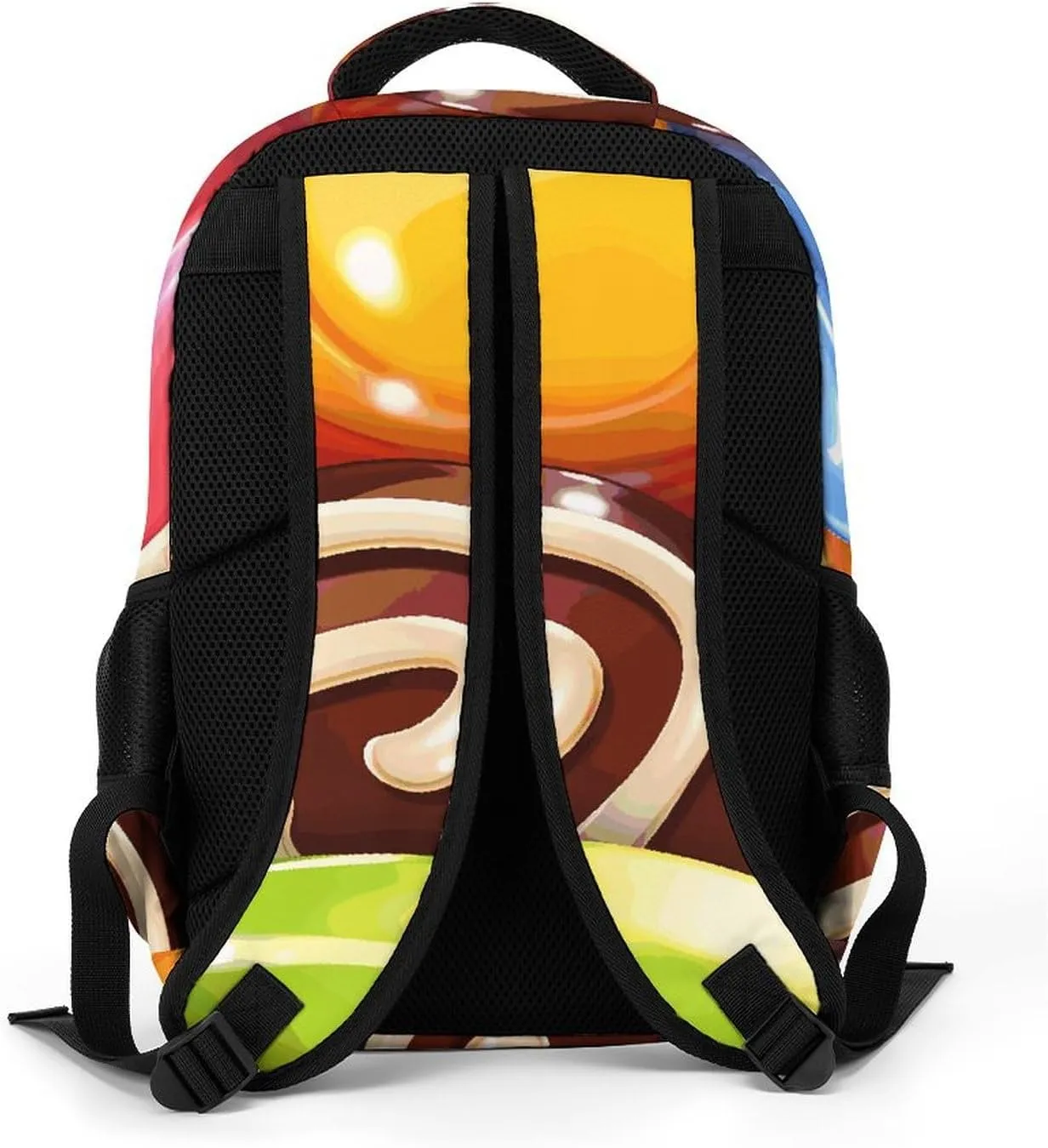 Laptop Backpack for Men Women Daypack Cartoon Candy Computer Bag Travel Backpacks Laptop Bag