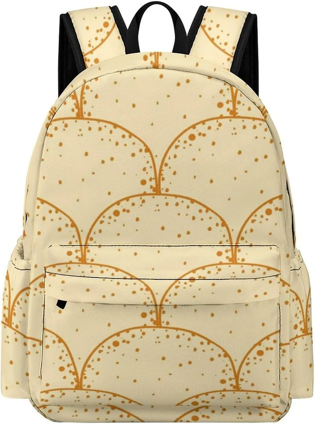 Laptop Backpack for Men Women Russian Pancake Travel Work Backpack with Compartment Large Capacity Daypack Business Work Bag
